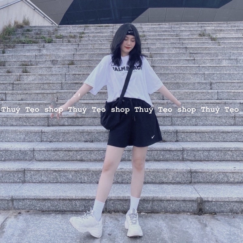 [VIDEO] Quần sooc nỉ da cá - Quần sooc nữ thể thao đi tập đi chạy bộ