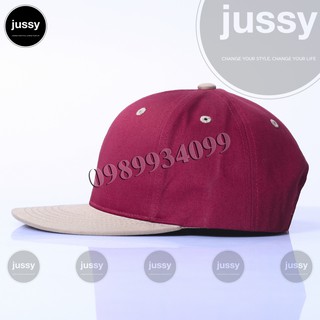 Nón Snapback Trơn Chất Vải Cotton Cao Cấp
