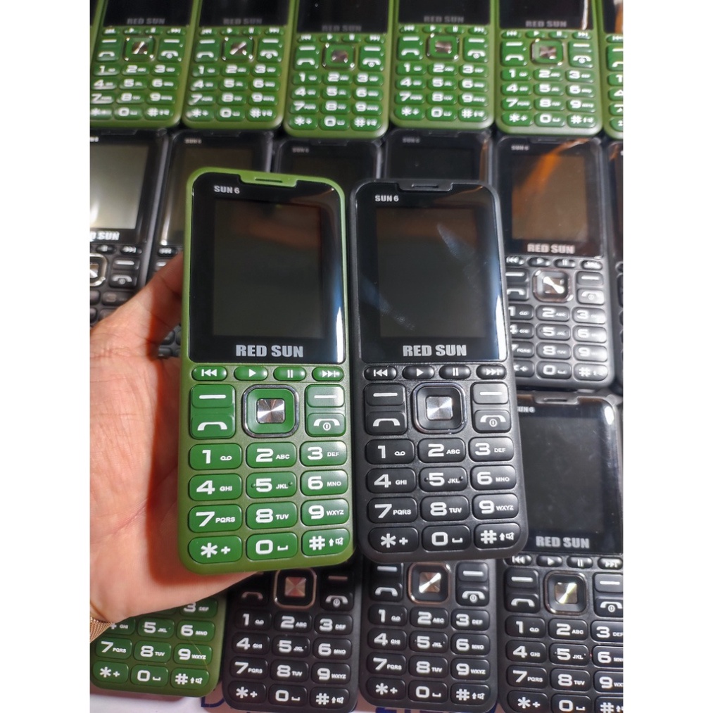 {Sập giá}Điện thoại Red Sun 6 , 4 sim , thay đổi giọng nói , pin khủng , mới nguyên seal - Bảo hành 12 tháng MSP 021