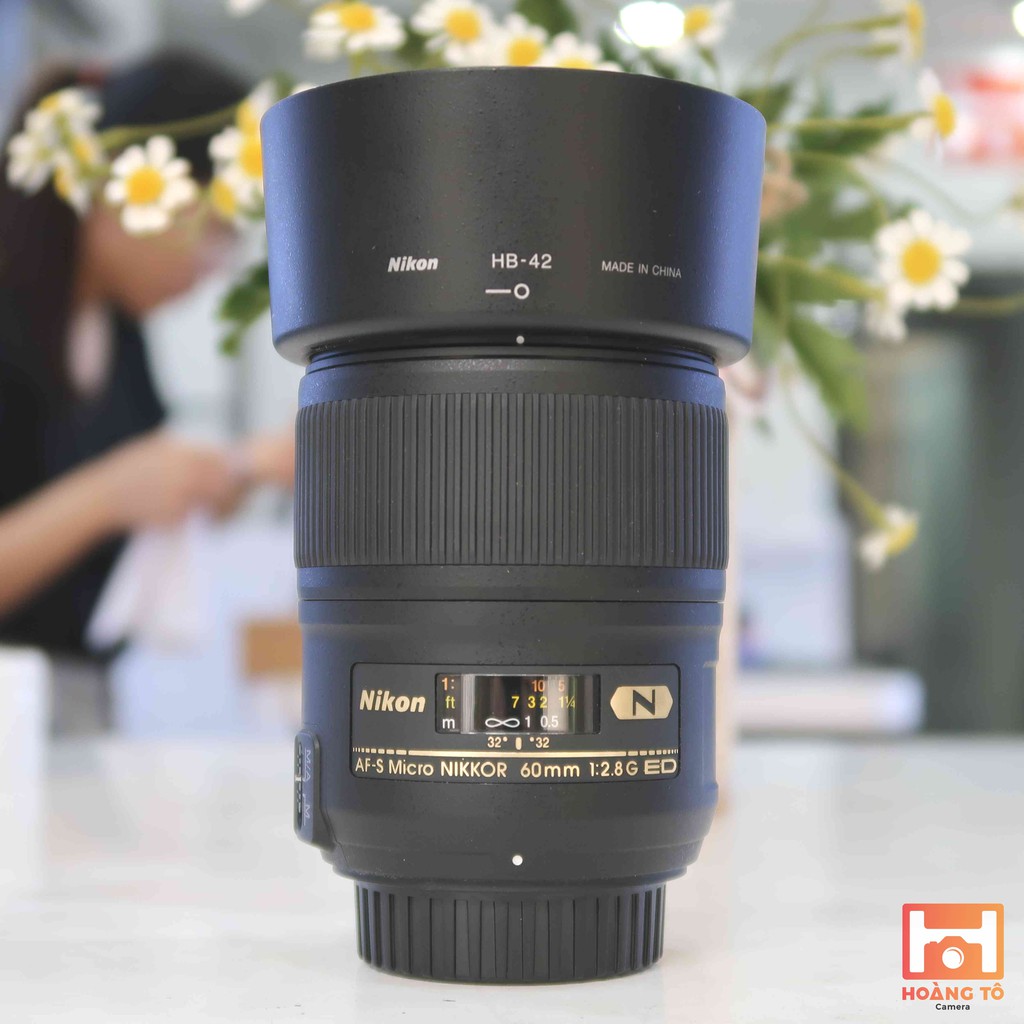 Ống kính Nikon AF-S 60mm Micro F/2.8G Nano cũ khá đẹp