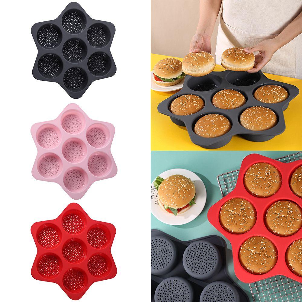 CONOPERY Kẹp Gắp Thức Ăn Chống Dính 7 Ngăn Bằng Silicone Tiện Lợi