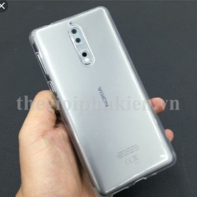 Ốp lưng dẻo silicon cao cấp cho Nokia8