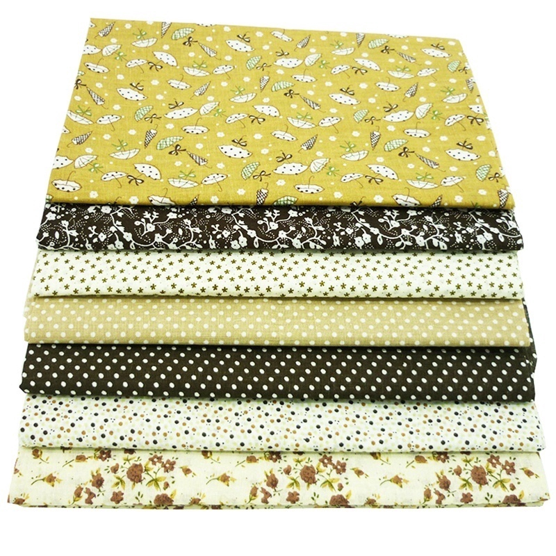 Set 7 Tấm Vải cotton Làm Đồ Thủ Công