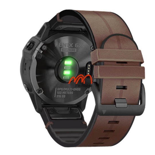 Dây Da Lưng Nhựa Garmin Fenix 5