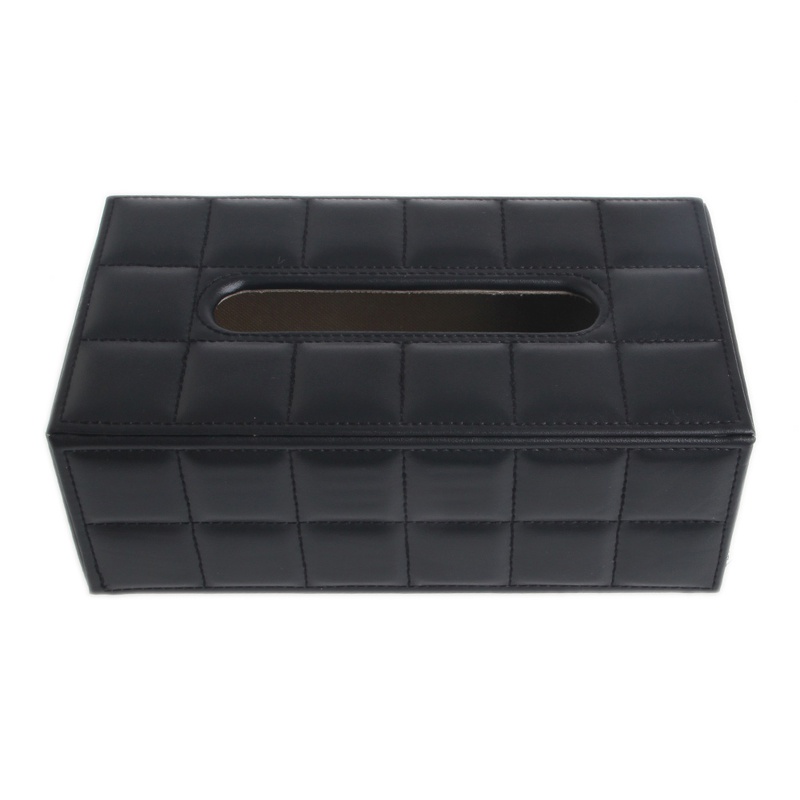 Hộp Đựng Khăn Giấy Bằng Da PU Để Bàn Trang Trí Nhà Cửa / Tiệc Cưới