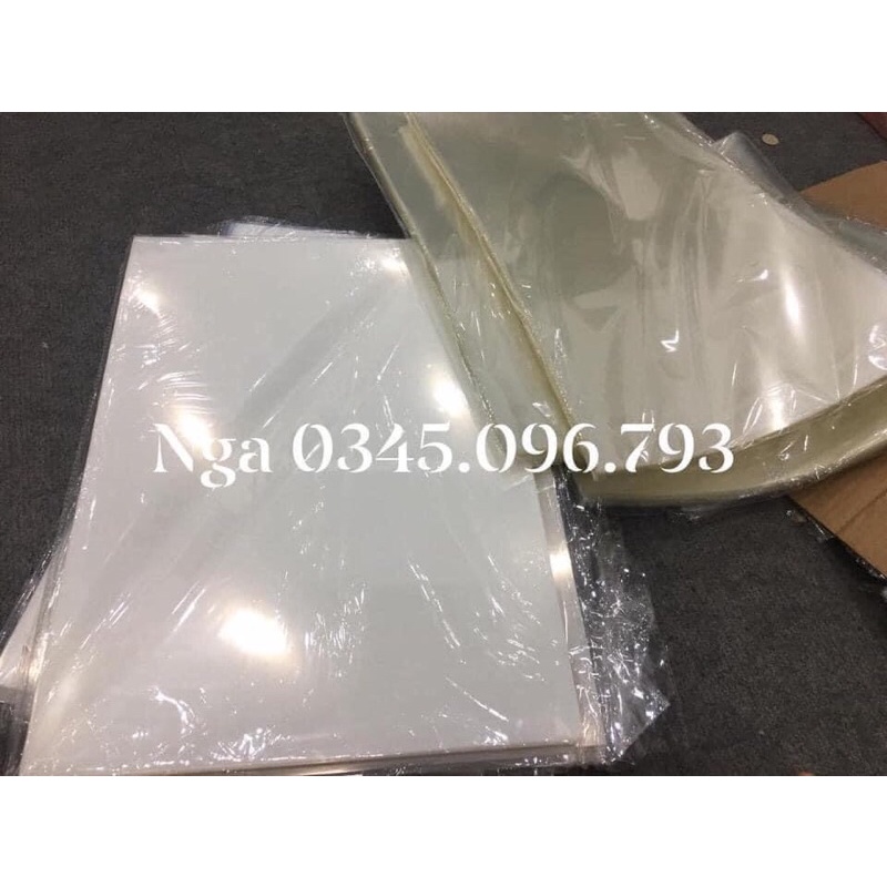 100 tờ Film nhựa trong - đục A3 - A4 in lụa - in lưới