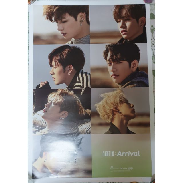 POSTER GOT7 ALBUM ARRIVAL hàng OFFICIAL