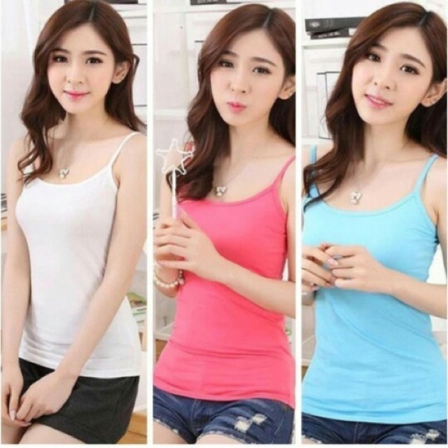 [ XẢ KHO 3 NGÀY Áo 2 dây viền trơn - carotshop | BigBuy360 - bigbuy360.vn