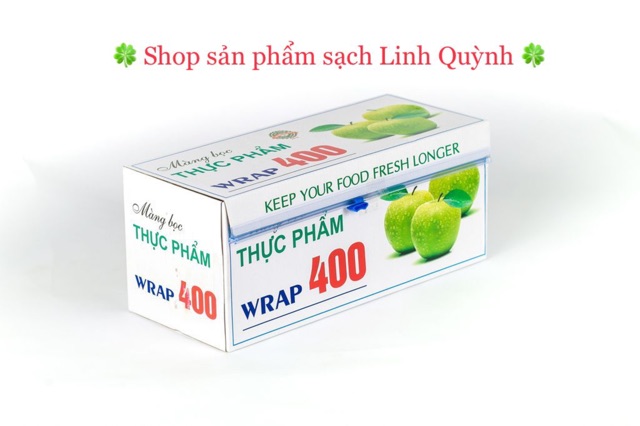 Màng bọc 30cmx250m - EUfood Táo EU400 Thái Lan (Không chứa chất gây ung thư)