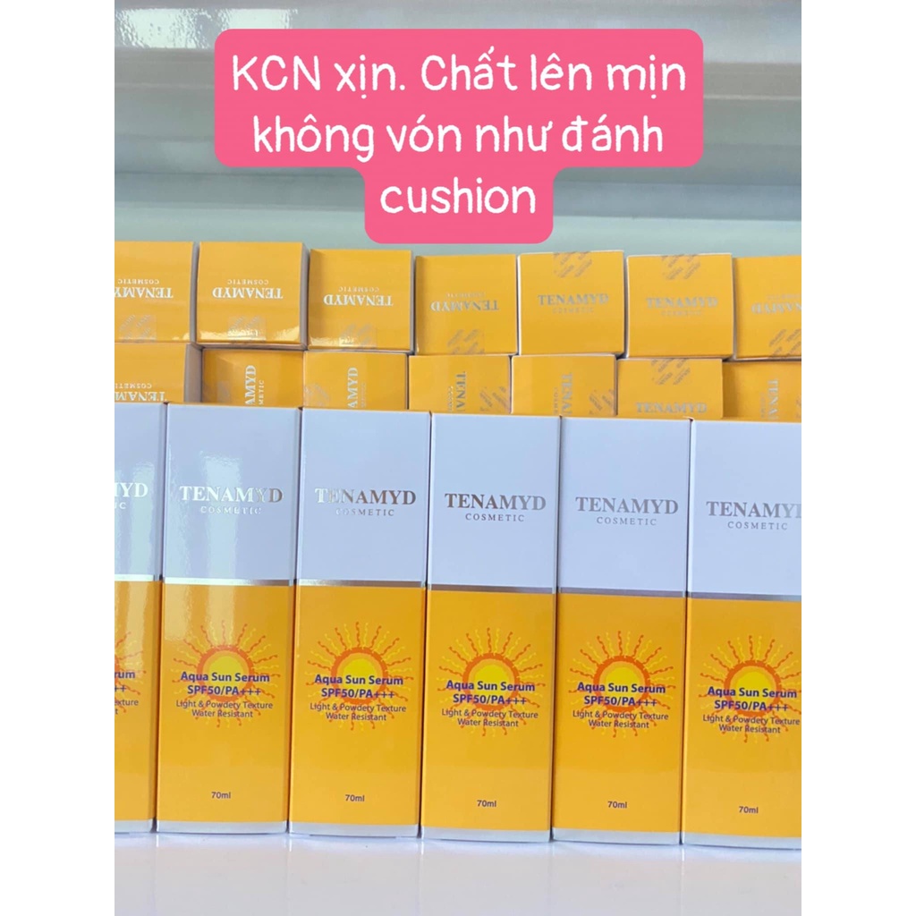 Kem chống nắng Tenamyd dạng nước 70ml nâng tông dành cho da thiên dầu, da hỗn hợp - Bác Sĩ Nghĩa