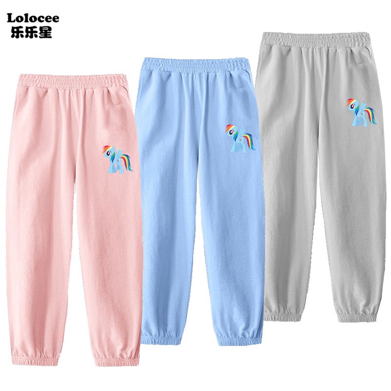 Trẻ em mùa hè Sesame Street Sweatpants Bé trai Quần mỏng chống muỗi cho Trẻ em Bông Nở Quần áo Trẻ em Pyjama Quần áo