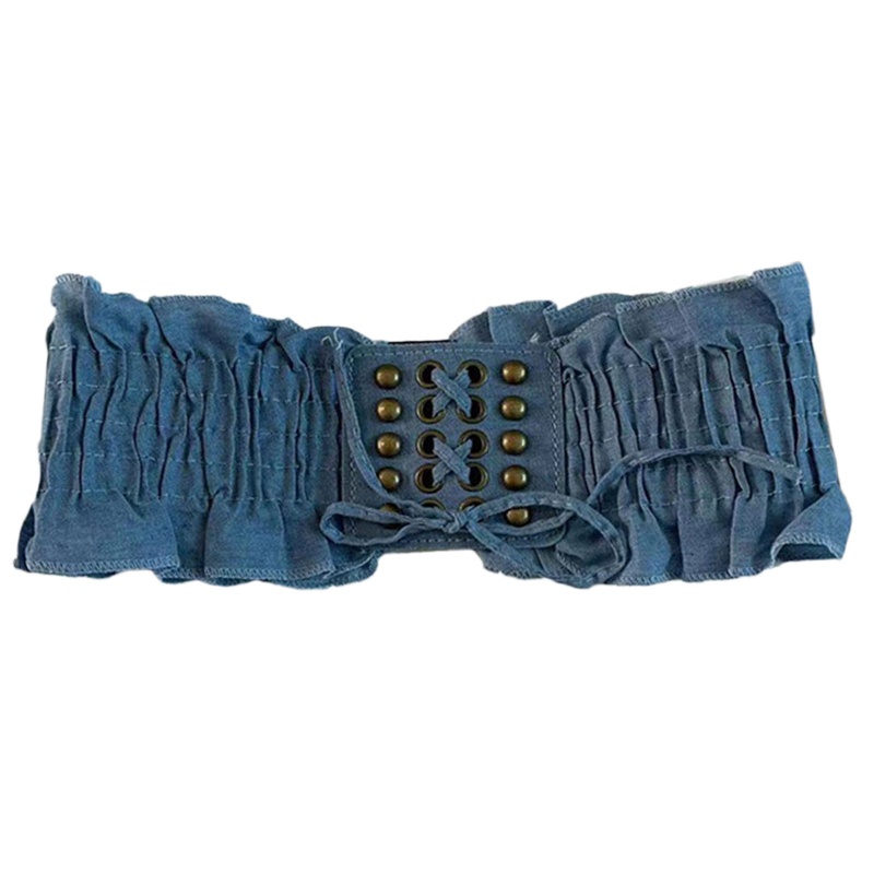 Đai Nịt Bụng Denim Co Giãn Thời Trang Cho Nữ