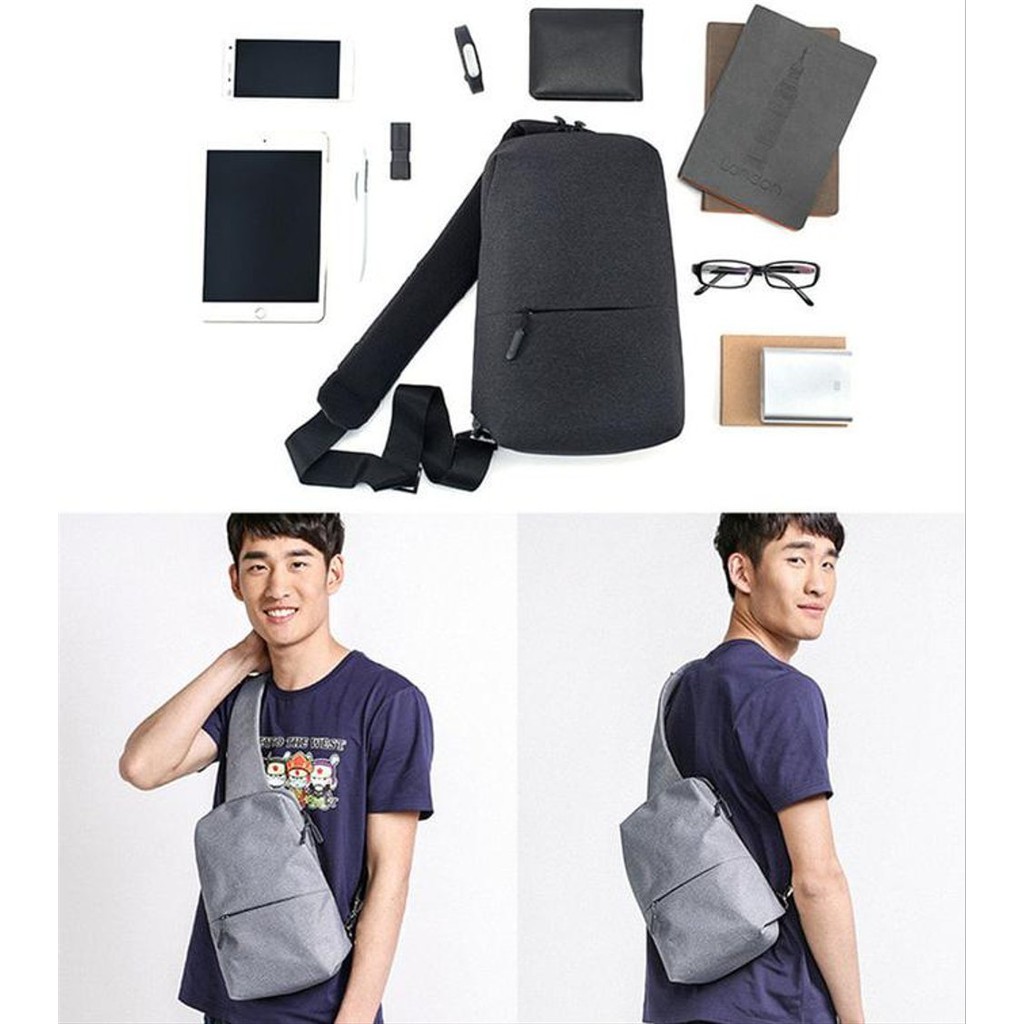 Balo Xiaomi Mi City Sling Messeger Bag chống thấm tuyệt vời - Chính hãng Digiworld