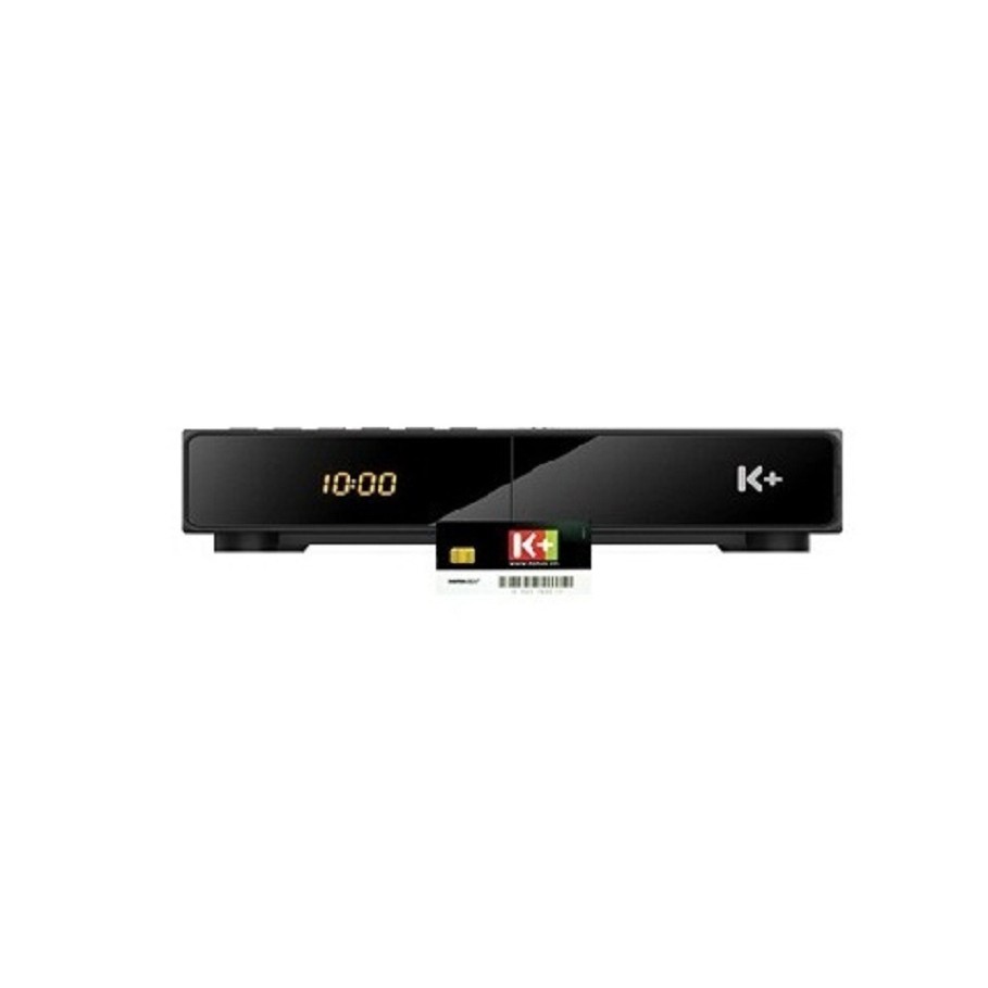 Đầu thu K+ SD mới và nguồn 12V - Tặng kèm điều khiển