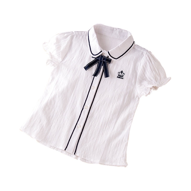 Áo Thun Cotton Tay Ngắn Offer~2022 Phong Cách Hàn Quốc Thời Trang Mùa Hè Mới Cho Bé Gái
