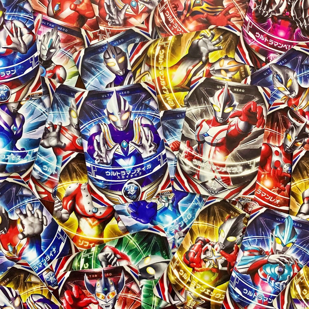 Trọn bộ 26 Thẻ bài Ultraman Card Orb: Fusion - Ultra Hero