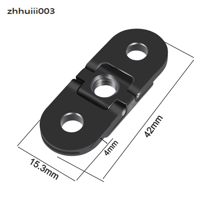 Đế Kim Loại Từ Tính Thay Thế Giao Diện Kép Ốc 1 / 4 Cho Chân Máy Ảnh Gopro