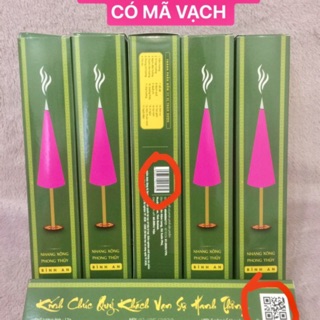 nhang xông phong thuỷ bình an ( hàng chính hãng có mã vạch )