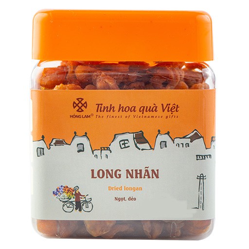 Long nhãn Hồng Lam, dạng hộp ( 200gr, 300gr) gói (450gr, 500gr). Có vị ngọt, dẻo