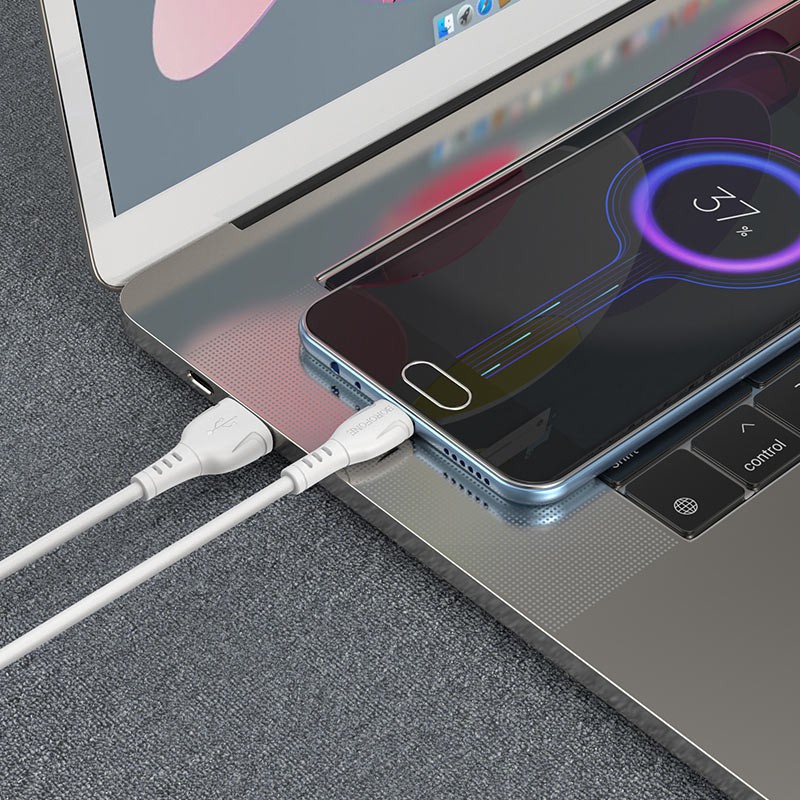 Cáp Sạc Nhanh Borofone bx51 Cổng Micro USB Cho Android Chính Hãng