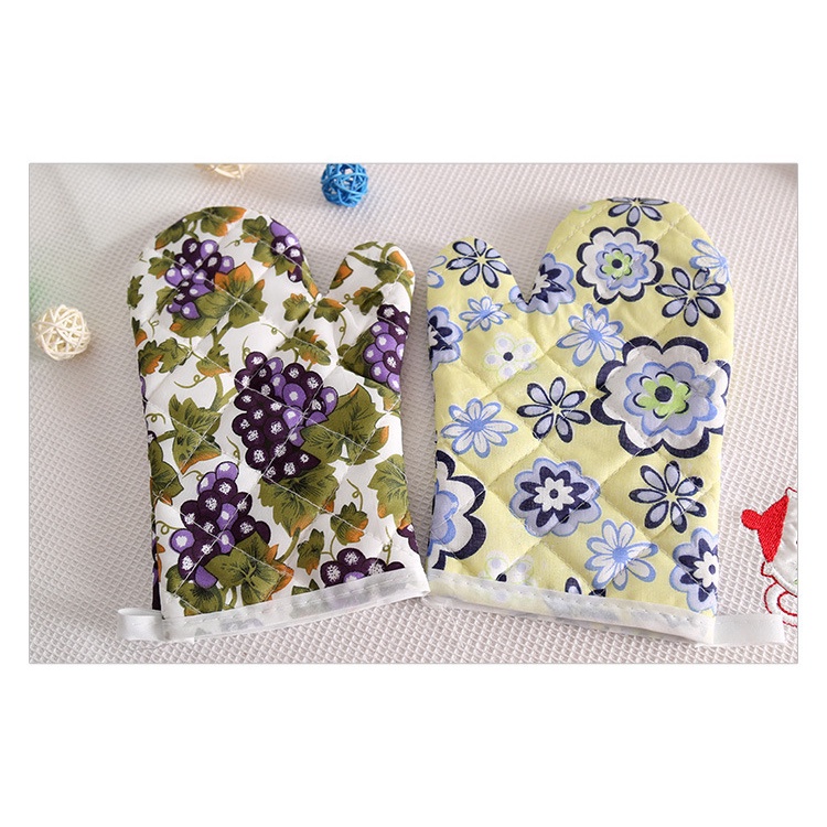 Set 1 Găng Tay Cách Nhiệt Bảo Vệ Khi Nấu Ăn