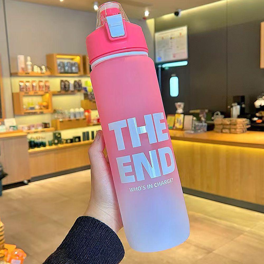 PISTA Bình Nước Thể Thao Có Ống Hút Dung Tích 1000ML