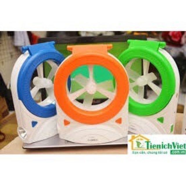 Quath tích điện mini tích hợp đèn chiếu sáng-phandiepanh2017