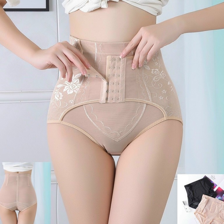 HOTT - Quần lót Ghen Nịt Bụng Định Hình Móc Cài Tiện Dụng