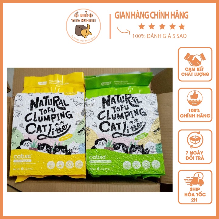 Cát Đậu Nành Vệ Sinh Cho Mèo Cát Đậu Phụ Cature Mimi