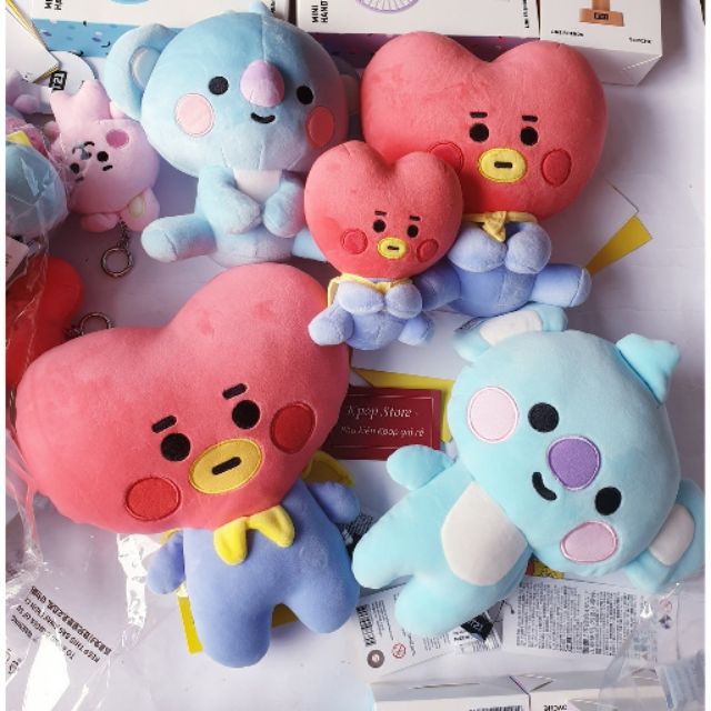 OFFICAL BT21 baby standing doll (mini body pillow) gấu bông bt21 ver baby