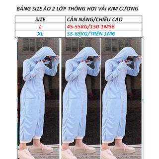 combo 5 ao choàng 2 lớp