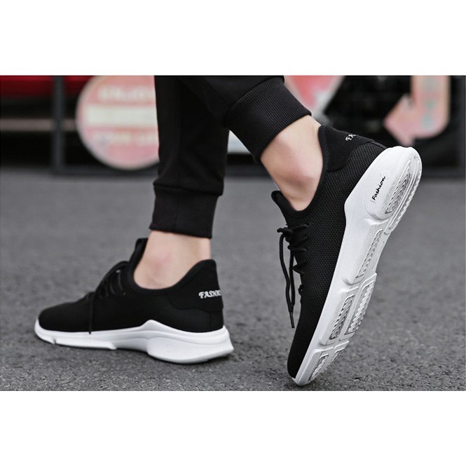 Giầy Vải sneaker Nam G15 ( ĐEN ) phong cách Sport Thể Thao năng động 2018 Hot Trend