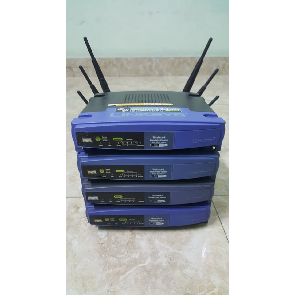 Bộ phát wifi Linksys WRT54G chuẩn G 54Mbps | BigBuy360 - bigbuy360.vn