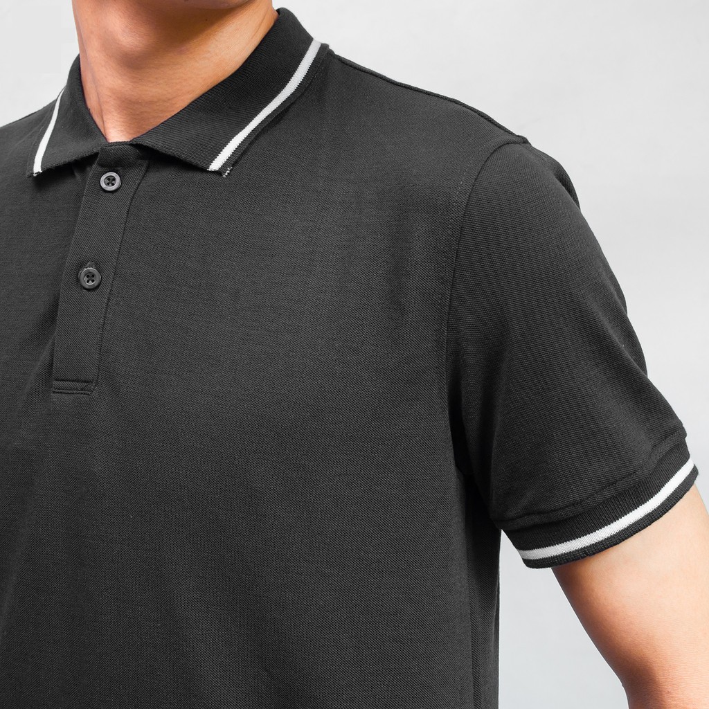 Áo thun Polo ngắn tay cổ viền trẻ trung lịch lãm AT02 | BigBuy360 - bigbuy360.vn