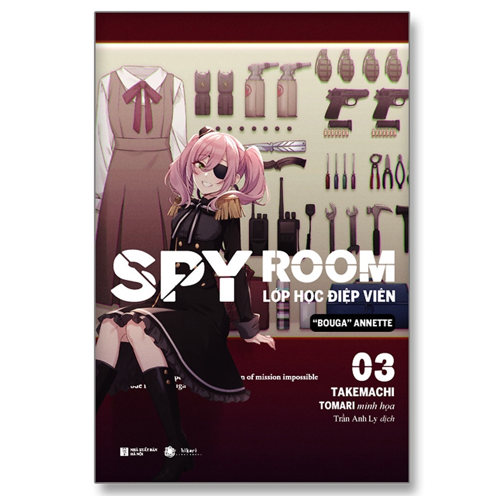 Sách Thái Hà - SPY ROOM - Lớp Học Điệp Viên - Tập 3: Bouga Annette