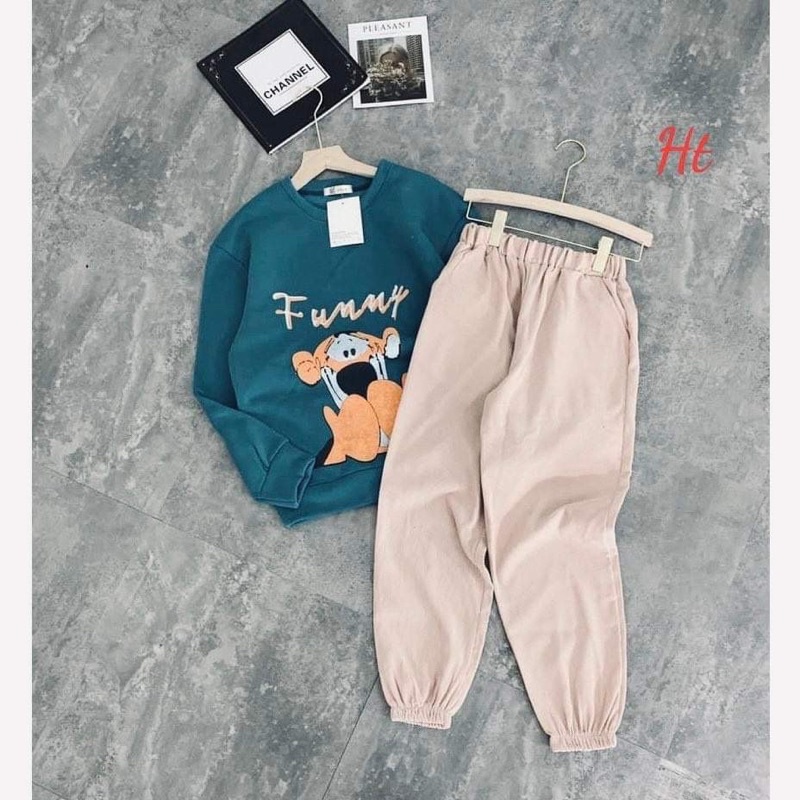 Bộ nỉ ngoại sư tử cam H2B