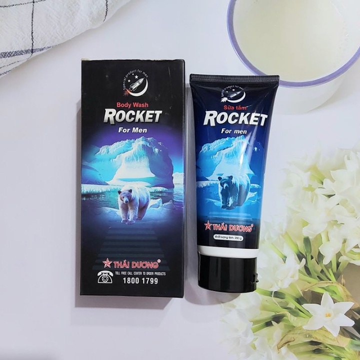 Sữa tắm dành cho nam giới Rocket 200g / 300ml sản phẩm của Sao Thái Dương