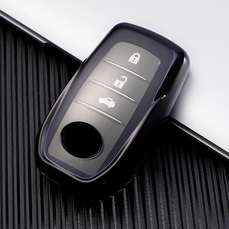 Tpu Vỏ Bảo Vệ Chìa Khóa Xe Hơi Toyota Hilux Fortuner Land Cruiser Camry Coralla Crown RAV4 Hoogland RIEZ PRADO Innova