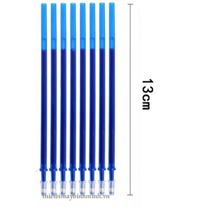 [Giá hủy diệt] (Hộp 60 cái) RUỘT BÚT BAY MÀU XANH ĐẦU NHỎ 0.5MM DÀI 13CM (TẶNG 2 BÚT GEL TẨY)