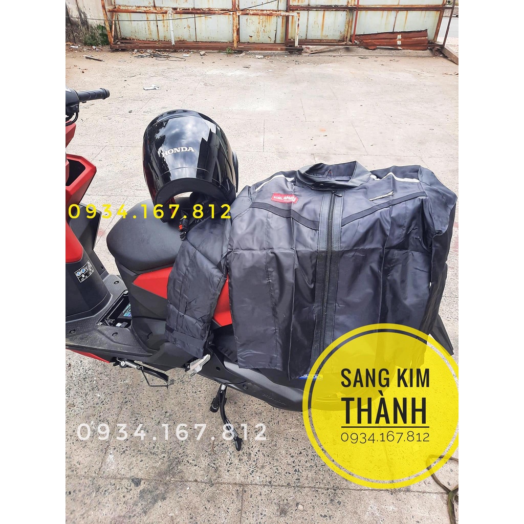 Áo Khoát Honda Vario 160 Indonesia Hàng Theo xe
