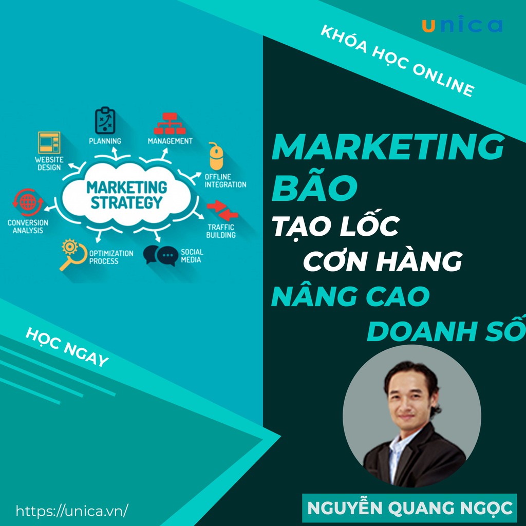 FULL khóa học MARKETING - Marketing Bão - Tạo lốc đơn hàng, Nâng cao doanh số [UNICA.VN]