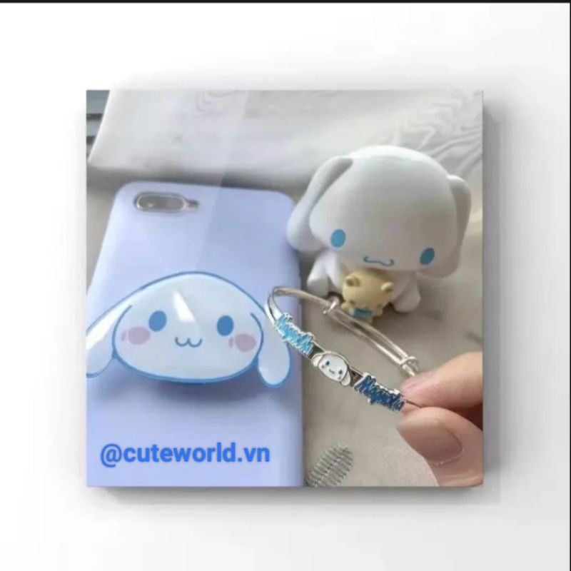 Vòng Đeo Tay Hoạt Hình Sanrio Cinnamoroll Kuromi Melody Dễ Thương