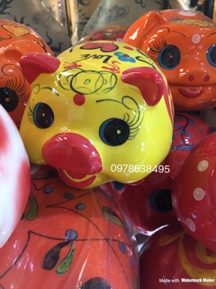 Heo đất gốm sứ Bát Tràng