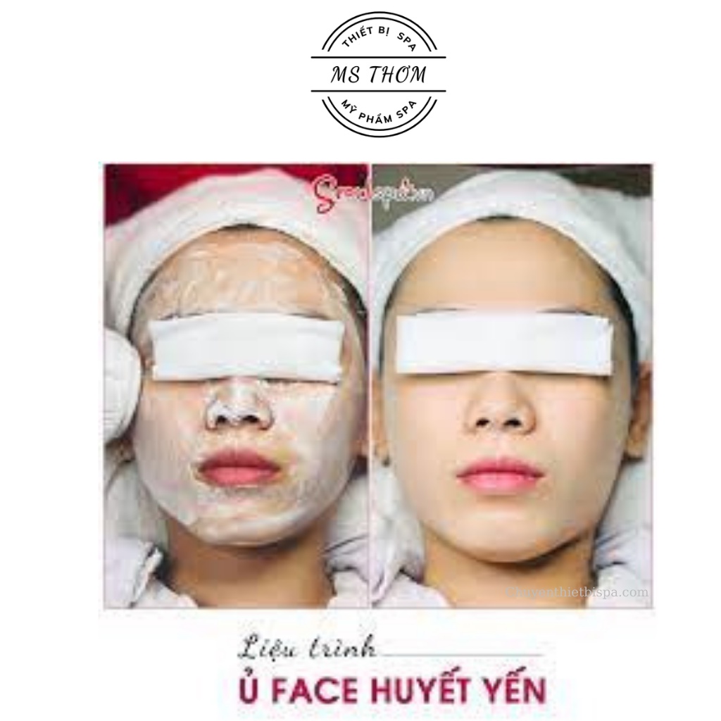 Mặt nạ huyết yến ủ trắng Face chuyên dùng trong Spa/Thẩm mỹ viện