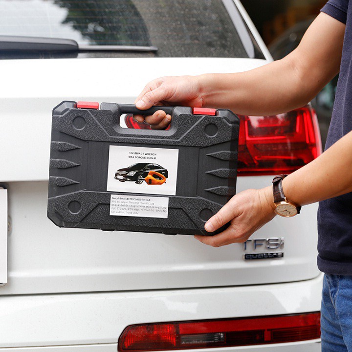 Bộ Máy: dùng Bắn Tháo Ốc Lốp Xe Ô Tô Bằng Điện 12V RCGTZ MHG02