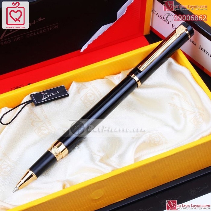 Bút ký cao cấp Picasso 908RB dạ bi Chiến Binh Tây Ban Nha kèm túi hộp quà sang trọng tặng 20/10, 20/11, tặng đối tác...