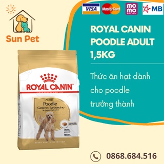 Royal canin poodle adult 1,5kg - thức ăn hạt cho giống poodle trên 10 tháng tuổi