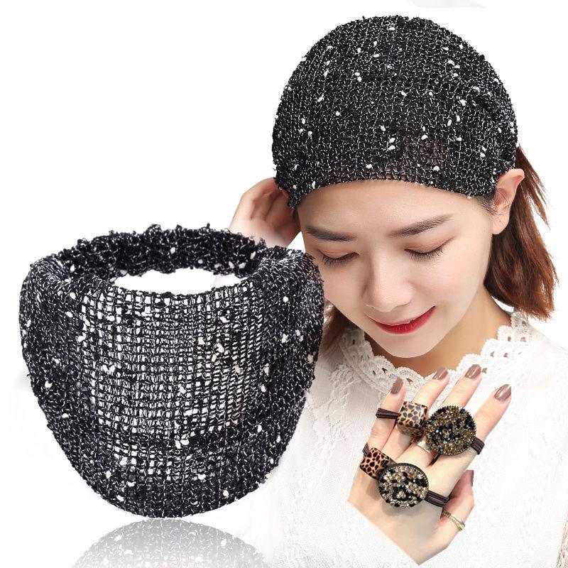 Băng đô trùm đầu kiểu lưới đầy độc đáo cho nữ