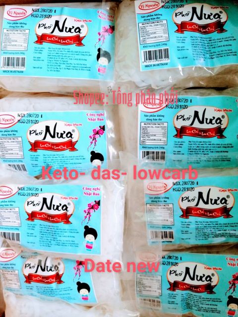 10 gói bún nưa cuộn(100g/gói) cho người tiểu đường, keto, das, eatclean