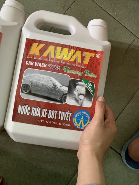 Bọt tuyết rửa xe Kawat 5l